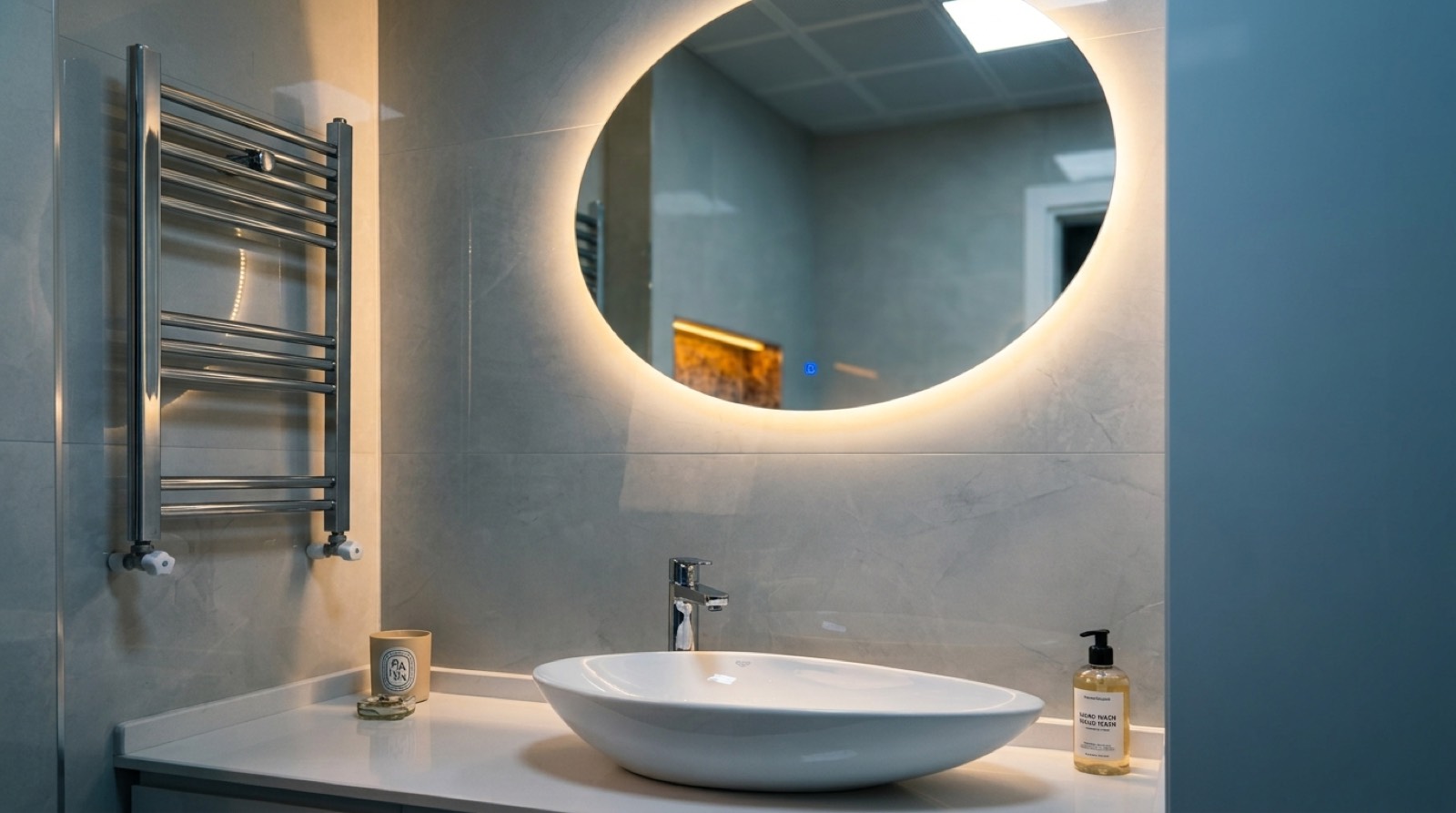 Banyo bataryası ve seramik uygulaması