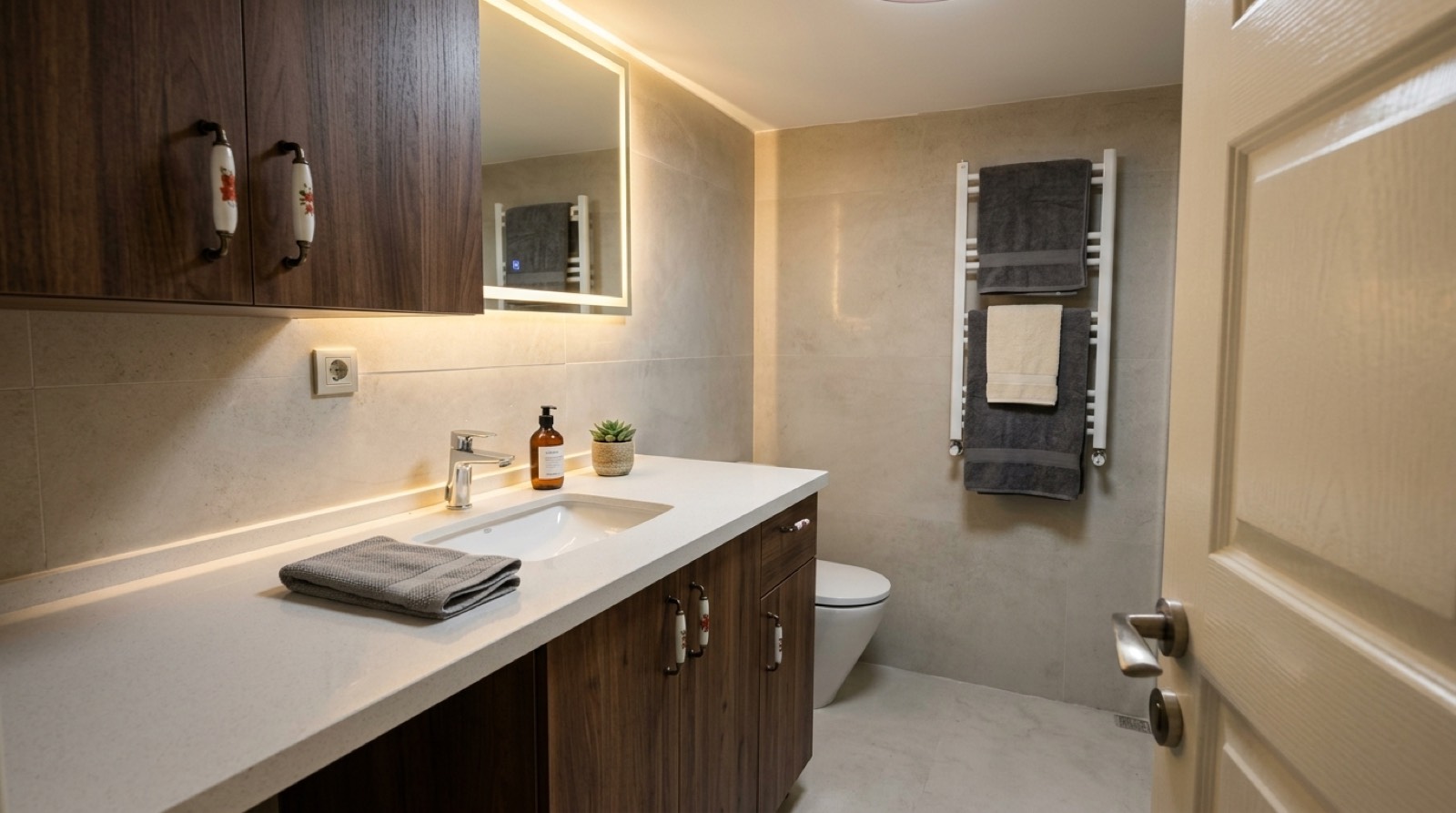 Banyo dolabı özel ölçü mobilya